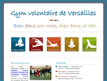 Tablet Screenshot of gymvolontaire-versailles.com